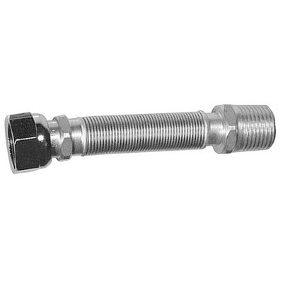 FLESSIBILE INOX RACCORDO IN OTTONE MM 130 / 220 ACQUA PARIGI Misura: 3/4"