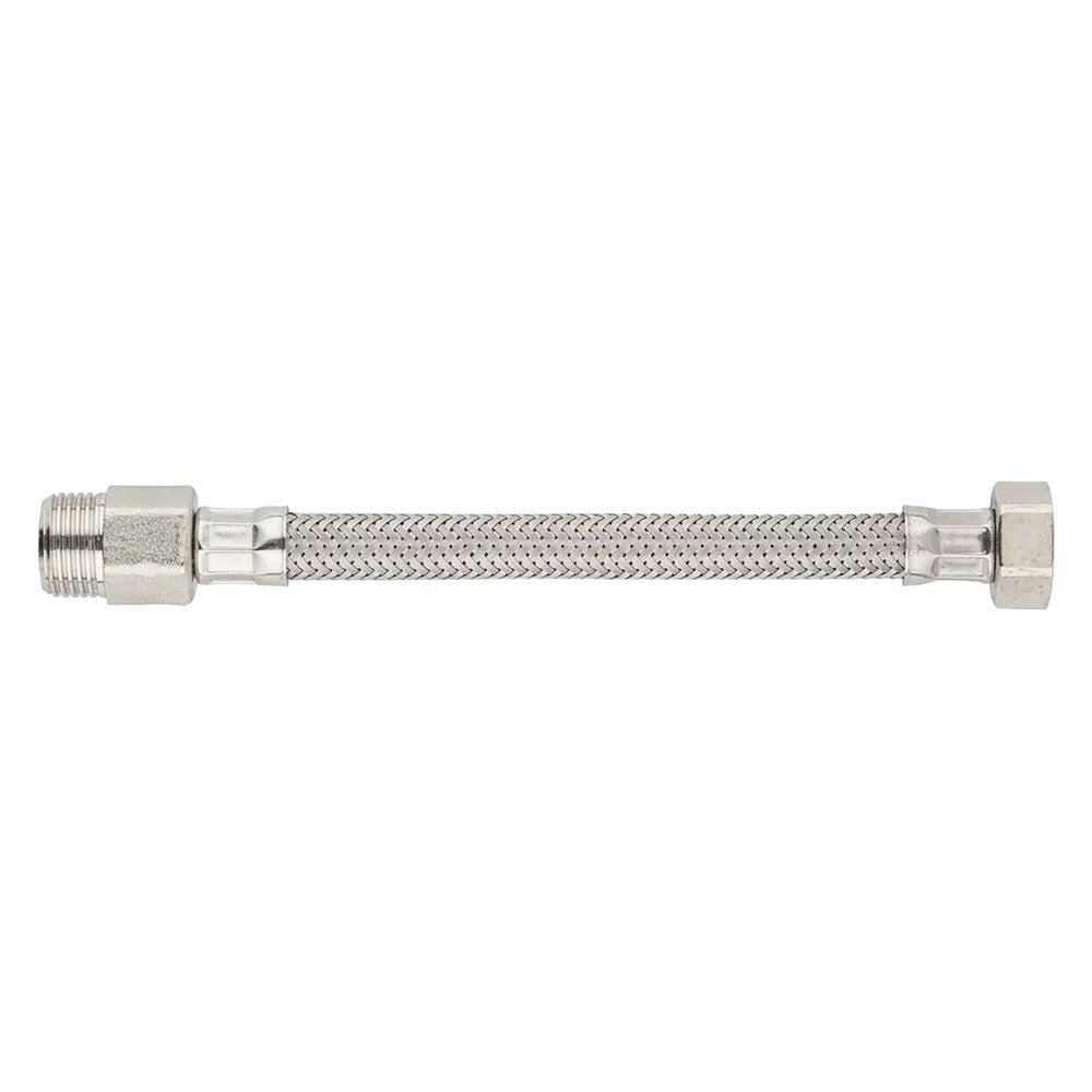 FLESSIBILE MASCHIO PROLUNGATO cm 40 - M 1/2 x 1/2 F