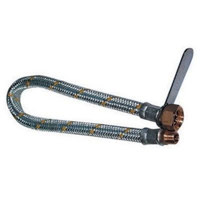 FLESSIBILE PER GAS MF CM. 50 Misura: 1/4 x 1/2