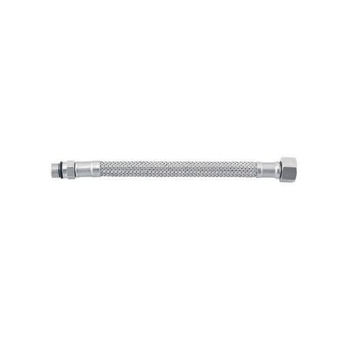FLESSIBILE PER MONOCOMANDO IN ACCIAIO INOX DN8 M12X1 Misura: F 3/8 cm. 30