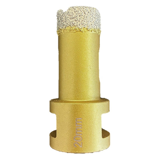 FORETTO DIAMANTATO PER SMERIGLIATRICE 'LINEA INDUSTRIALE' Ø 20 mm.