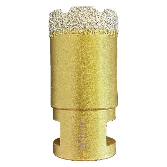 FORETTO DIAMANTATO PER SMERIGLIATRICE 'LINEA INDUSTRIALE' Ø 30 mm.