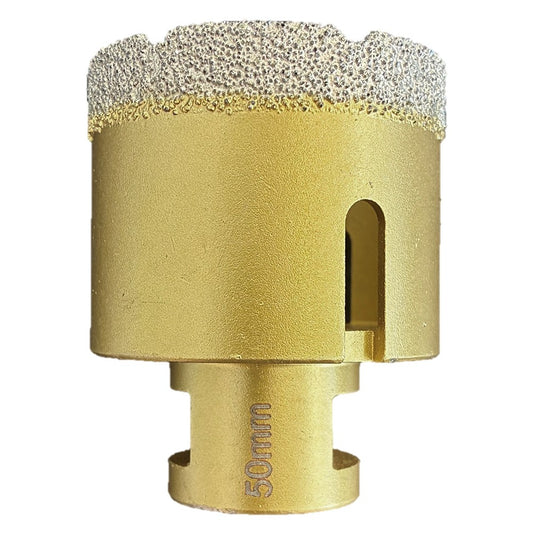 FORETTO DIAMANTATO PER SMERIGLIATRICE 'LINEA INDUSTRIALE' Ø 50 mm.