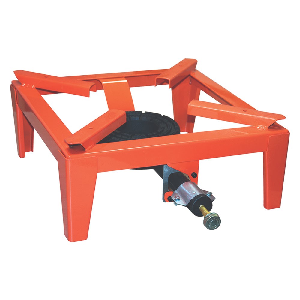 FORNELLONE A GAS PESANTE 'DAVIL' cm 28,5 x 28,5 - (spes. 2 mm) - bruciatore 3,5 kw