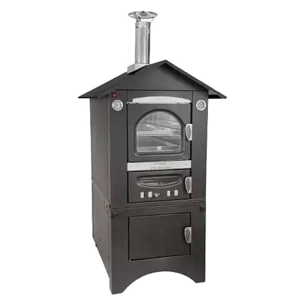 FORNO PORTATILE A LEGNA 'SMART' camera cottura cm. 45 x 100