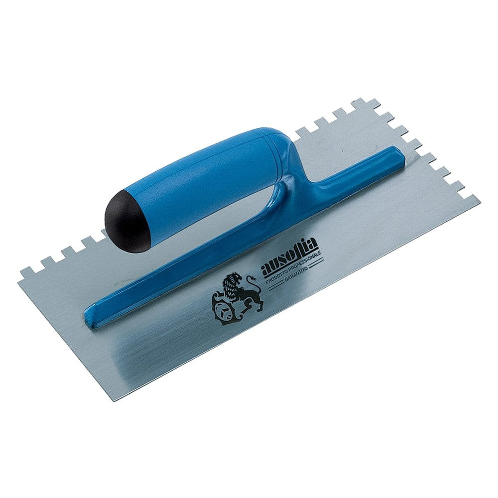 FRATTAZZO DENTATO PER COLLA cm 28 x 12 - denti 10 x 10 mm.