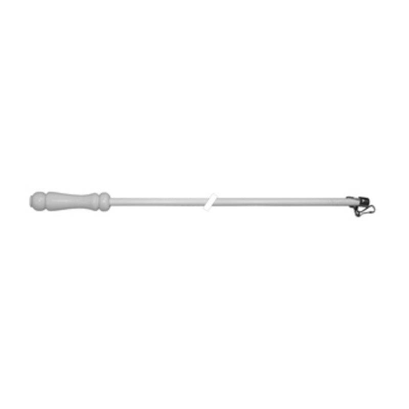FRUSTA IN LEGNO P/TENDA 125 CM BIANCO