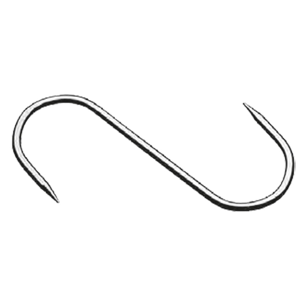 GANCIO FISSO 1 punta - mm. 80 x 3 cf. 10 pz