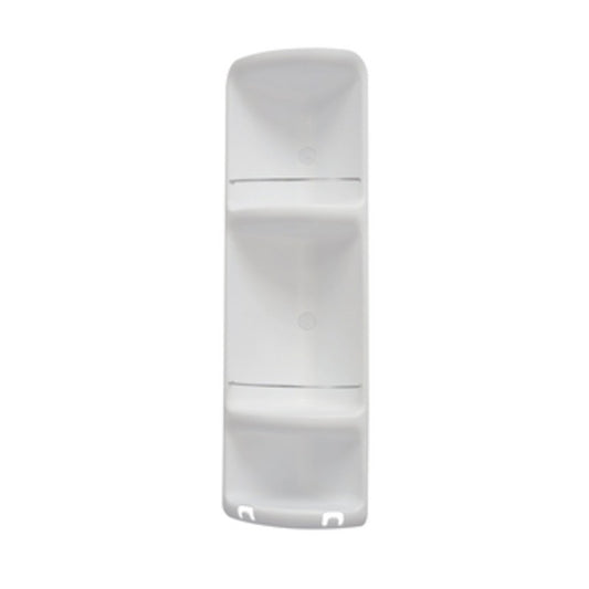 GEDY 7081 ANGOLIERA P/DOCCIA 3 RIPIANI BIANCO