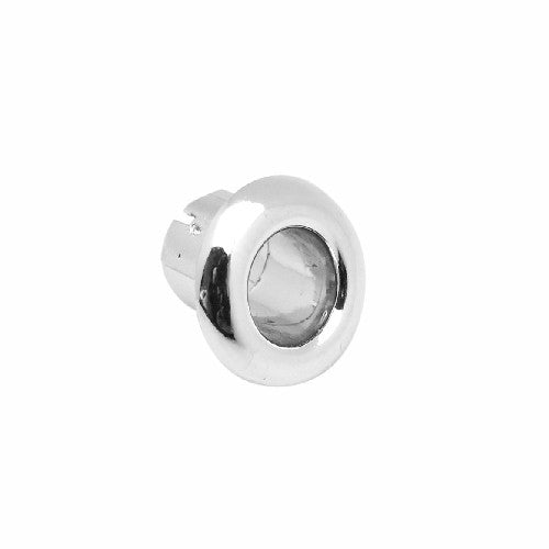 GHIERA GETTO PARABOLICO IN ABS PER FORO VASO-BIDET Misura: Diam. 13