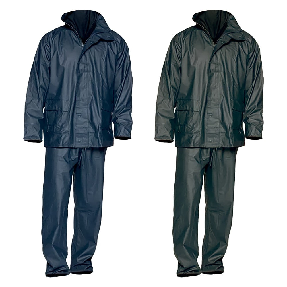 GIACCA E PANTALONE IMPERMEABILE taglia XL - verde