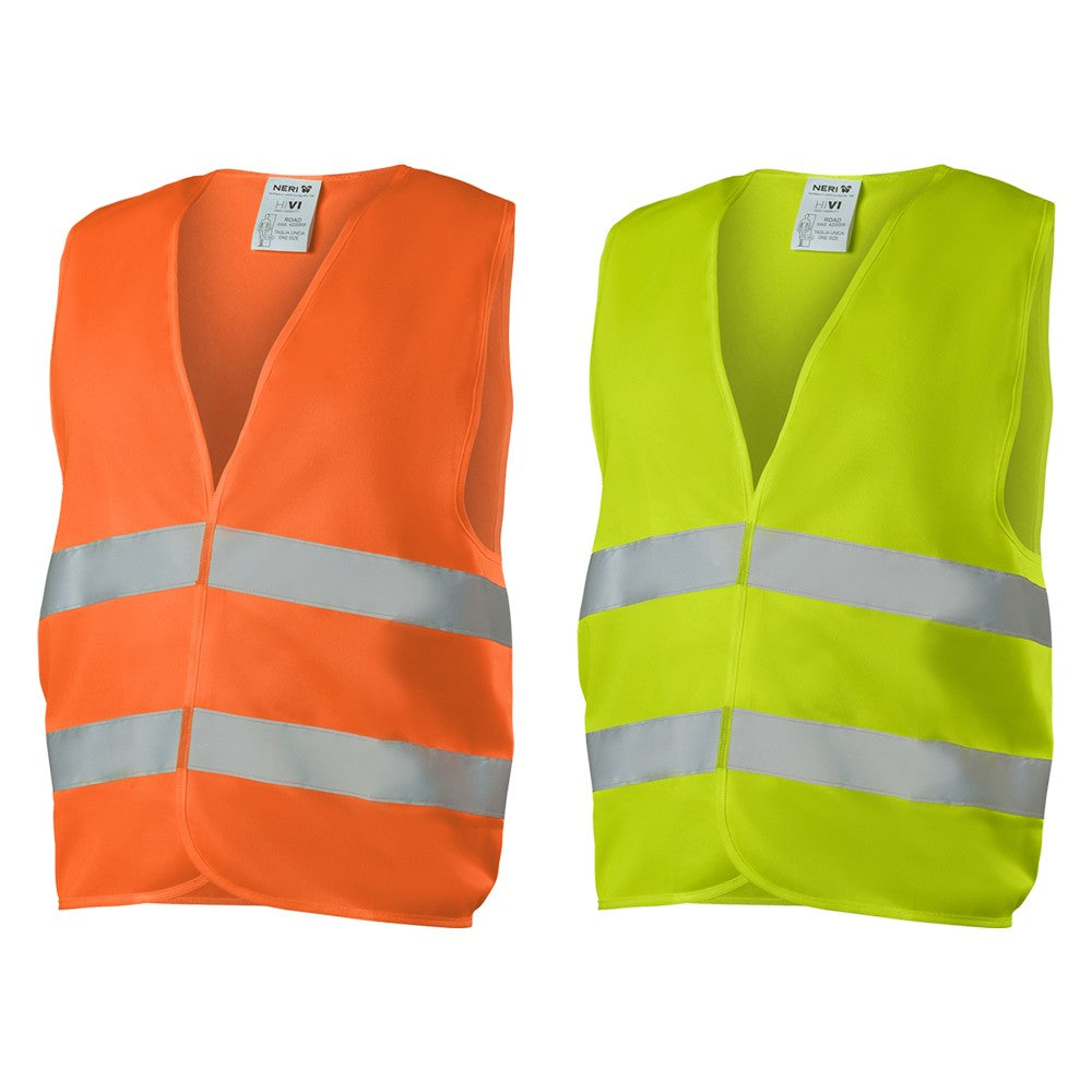 GILET ALTA VISIBILITA' 'ROAD' taglia unica - giallo