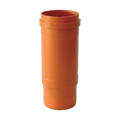 GIUNTO DI DILATAZIONE IN PVC ARANCIO CON GUARNIZIONE AL LABBRO Misura: Diam. 160