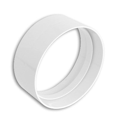 GIUNTO IN ABS PER TUBI DI AERAZIONE TONDI Misura: Diam. 125 mm