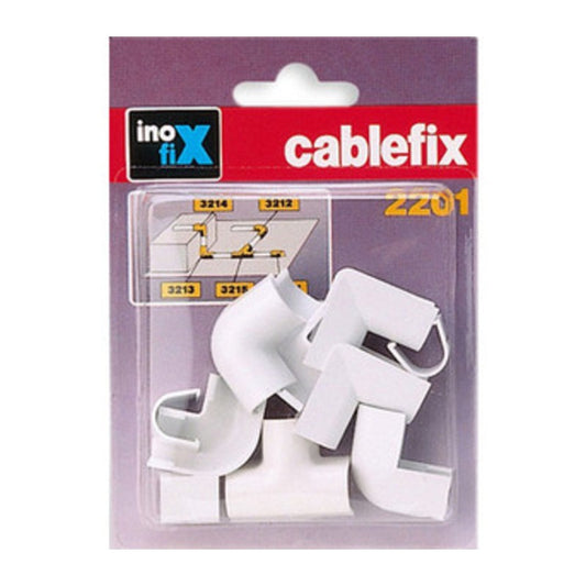 GIUNTO P/CANALINA INOFIX CF 10 PZ BIANCO