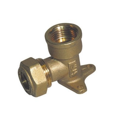 GOMITO A 90° CON FLANGIA O-RING FEMMINA TIEMME GAS Misura: 1/2 x 18