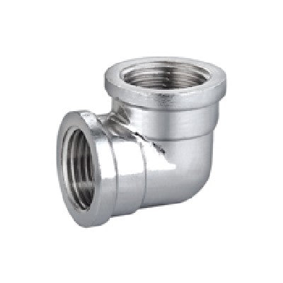 GOMITO A 90° FF IN OTTONE CROMO IBP Misura: 3/4" -CONF