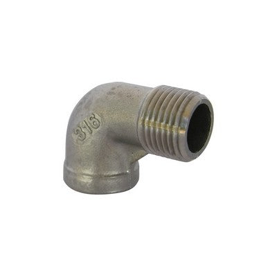 GOMITO A 90° MF ACCIAIO INOX Misura: 3/4"
