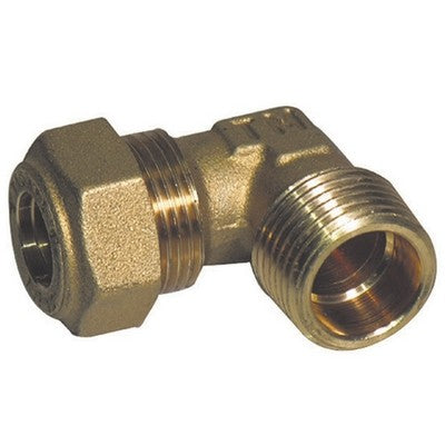 GOMITO A 90° O-RING GAS MASCHIO CONICO TIEMME Misura: 1/2 x 12