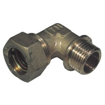 GOMITO A 90° O-RING MASCHIO CONICO TIEMME Misura: 1/2 x 16