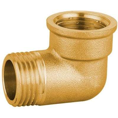 GOMITO MF IN OTTONE GIALLO PESANTE IBP Misura: 3/8"