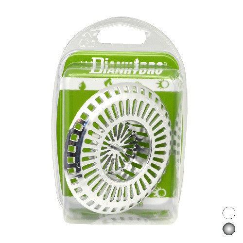 GRIGLIA DIAM. 9 CM PER FORO LAVELLO DIAM. 4.5 CM BLISTER Misura: Cromo
