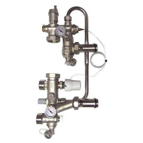 GRUPPO DI REGOLAZIONE PER IMPIANTI A PAVIMENTO Misura: CX G 1" x 130 mm