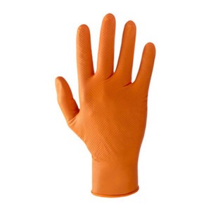 GUANTI NITRILE ARANCIONE CAT. III TG. XL  50 PZ