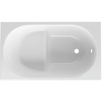GUSCIO VASCA RETTANGOLARE MOD. GIADA CON SEDUTA Misura: cm. 105 x 70 s/Pannello