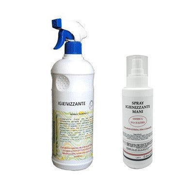 IGIENIZZANTE MANI SPRAY BASE ALCOLICA TOP QUALITY Misura: 1 Lt