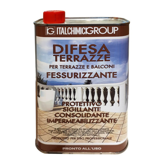 IMPERMEABILIZZANTE DIFESA TERRAZZE  1 L