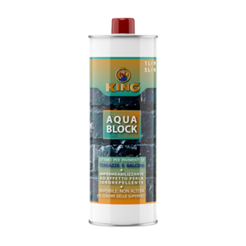 IMPERMEABILIZZANTE P/TERRAZZE AQUA BLOCK 1 L