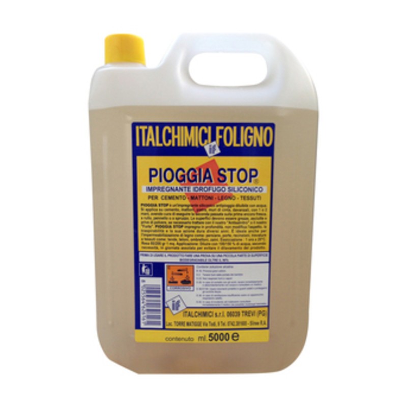 IMPREGNANTE IDROFUGO PIOGGIA STOP  5 L