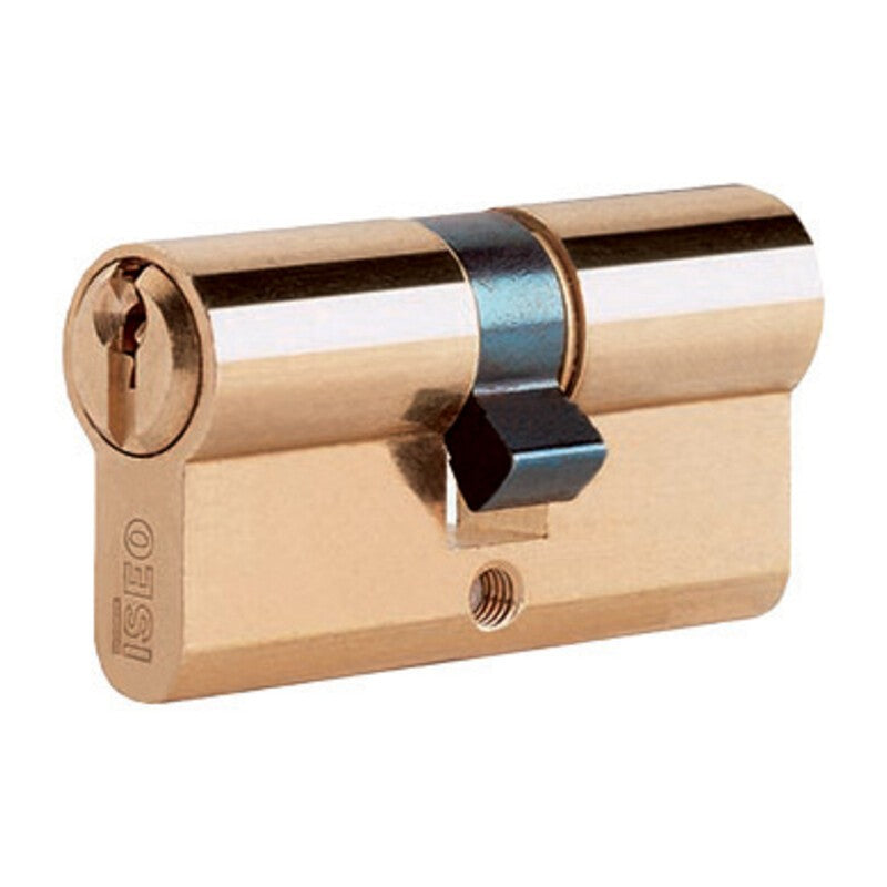 ISEO F5 8209 CILINDRO SAGOMATO 28-33 OTTONATO C/3CH