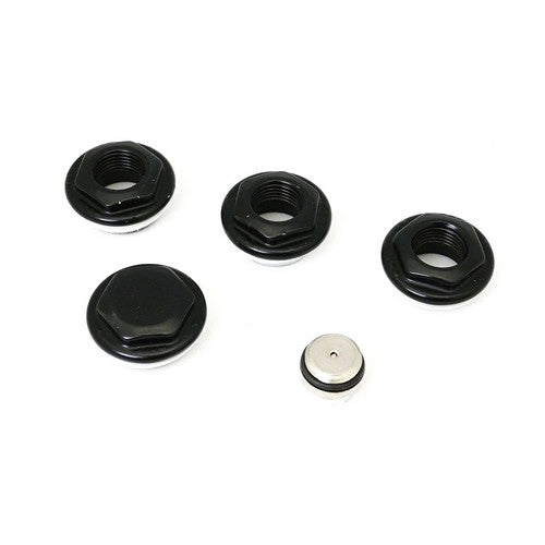 KIT 2 RIDUZIONI DX SX PER RADIATORI TUBOLARI ARDESIA Misura: 1x3/8 Nero