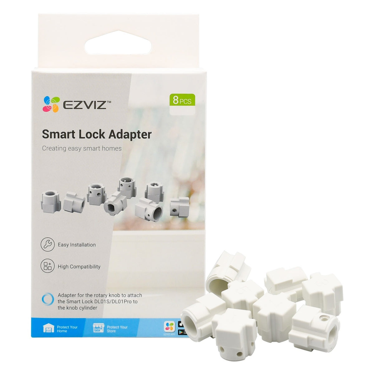 KIT ADATTATORI PER SERRATURA SMART frequenza 2,4 GHZ