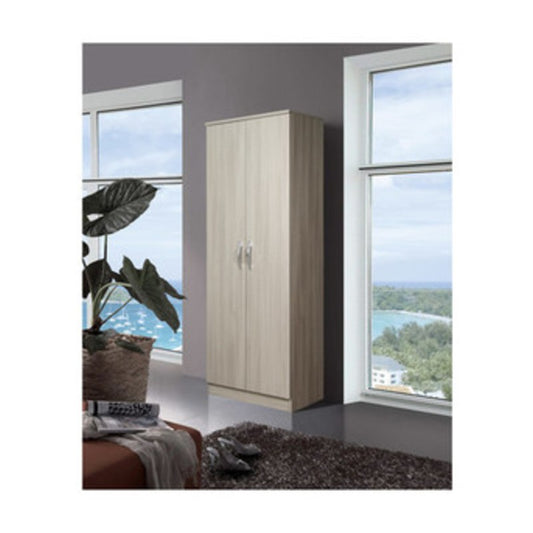 KIT ARMADIO 2 ANTE SCARPIERA 5 RIP 71X38X182 OLMO