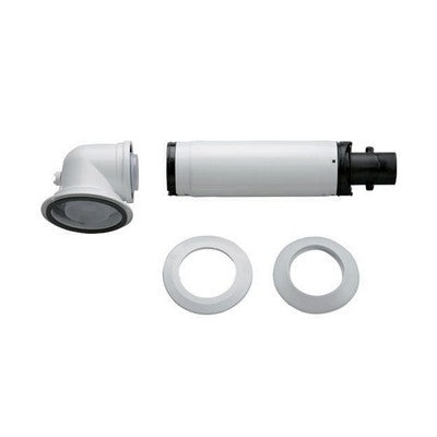 KIT BASE SCARICO FUMI PER CALDAIE A CONDENSAZIONE BOSCH Misura: Diam. 60/100