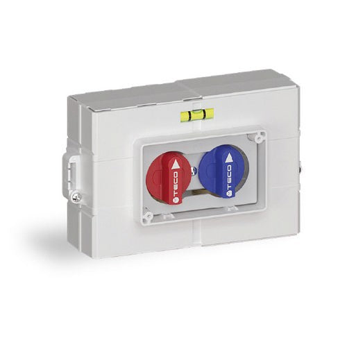 KIT CON DOPPIA INTERCETTAZIONE DA INCASSO K4.0 Misura: DN 15 1/2