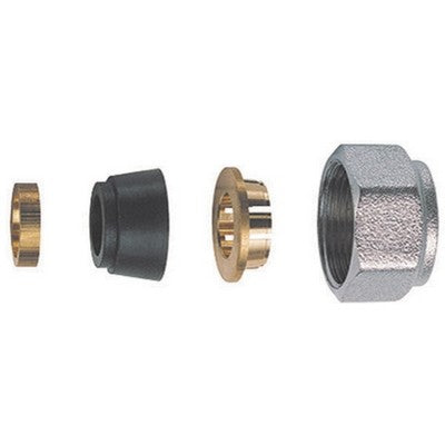 KIT DI TENUTA IN GOMMA A COMPRESSIONE PER TUBO RAME 4 PZ Misura: Diam. 12