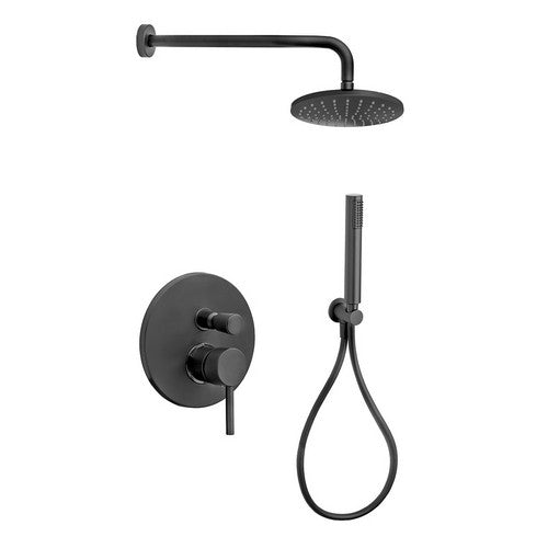 KIT DOCCIA CAROLA NERO OPACO Misura: Nero Opaco