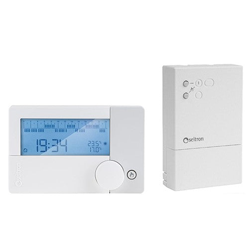 KIT FREETIME EVO RADIO CRONOTERMOSTATO + RICEVITORE Misura: Bianco