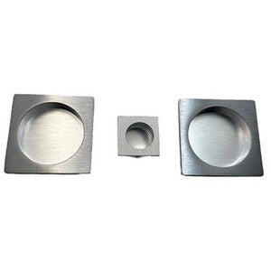 KIT MANIGLIE QUADRO CIECO PORTE SCORREVOLI CROMO