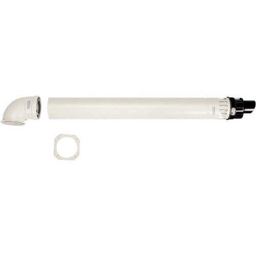KIT ORIZZONTALE EXCENTRICO SHORT SERIE VERDE PER CALDAIE CONDENSAZIONE Misura: Diam. 60/100