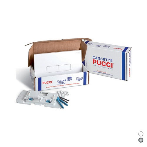 KIT PLACCHE ECO SP. 12 MM PER CASSETTE PUCCI DAL 1992 AL 2010 Misura: Bianco