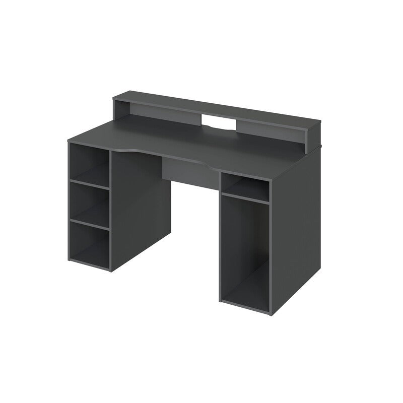 KIT SCRIVANIA CM 136X67X88H ANTRACITE