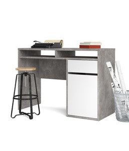 KIT SCRIVANIA FUNCTION PLUS 110X48X77 CEMENTO