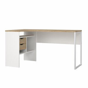 KIT SCRIVANIA FUNCTION PLUS ANG 145X81X77CM BIAN/QUER