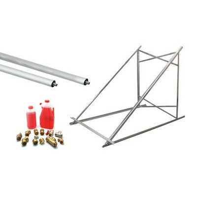 KIT STAFFE E ACCESSORI PER IMPIANTO SISTEMA SOLARE ATON 415-KMN Misura: per art. 415-KMN-300544
