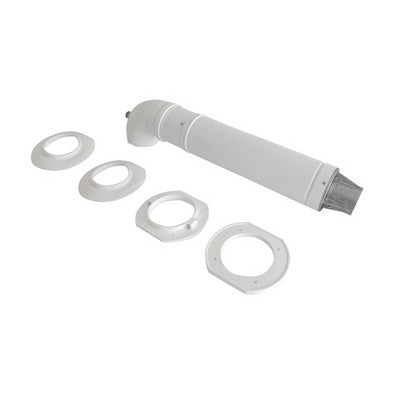 KIT TELESCOPICO PER CALDAIE CONVENZIONALI E SCALDINI JUNKERS Misura: Diam. 60/100